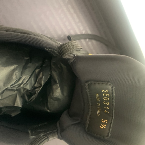 Prada 100% Authentic Item. Women shoe size 8 1/2. Men 5 1/2. From Parada store. - Picture 9 of 13